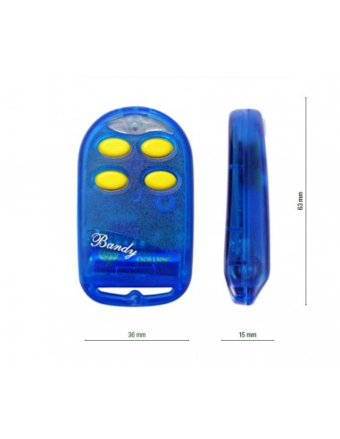 Radiocomando - codice fisso - 4 tasti...