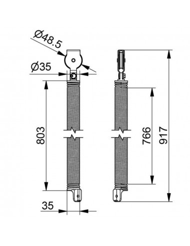 Set di molle a trazione - RSC-T - 938...